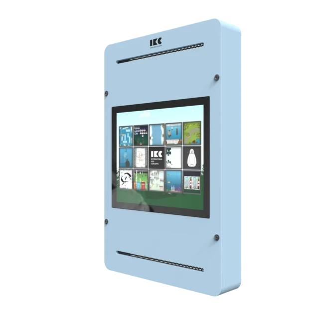 Op deze afbeelding staat een interactief speelsysteem Delta 17 inch Arctic
