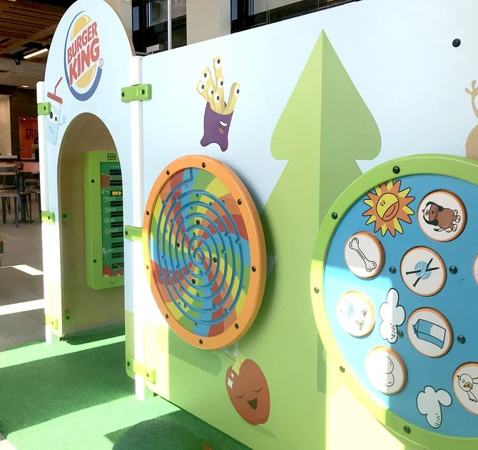 Burger King speelhuisje voor kinderen