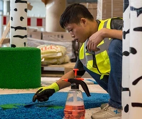 Safe and durable EPDM play floors | IKC
